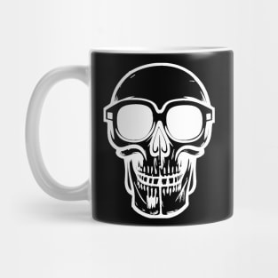 Skull with Sunglasses Mug